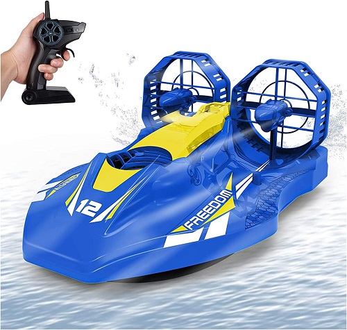 Barco Aerodeslizador 2 en 1